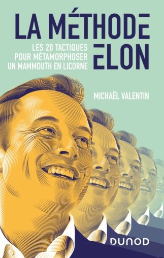 Couverture livre "la méthode Elon" 